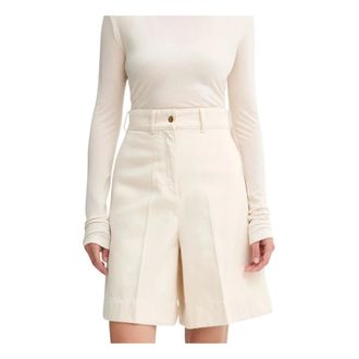 Patou Bermudas Vaqueras - Shorts - Mujer - Beige - L