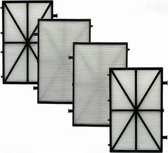 OEM Juego De 4 Filtros Para Piscina 991432-r4 Compatibles Con Los Paneles De Filtro Ultrafino Dolphin De Maytronics