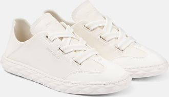 Jimmy Choo London Diamond Light Flex/F leather sneakers
