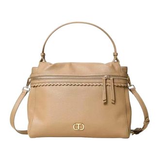 Twinset Donna, Borse, Beige, Taglia unica, new