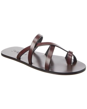 Saint Laurent Leather Sandal