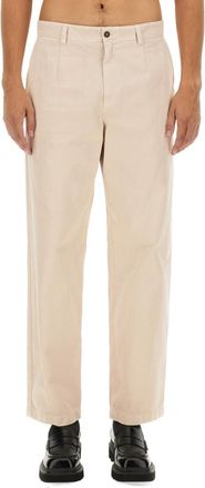 Dolce & Gabbana Beige Relaxed Flat Front Pants
