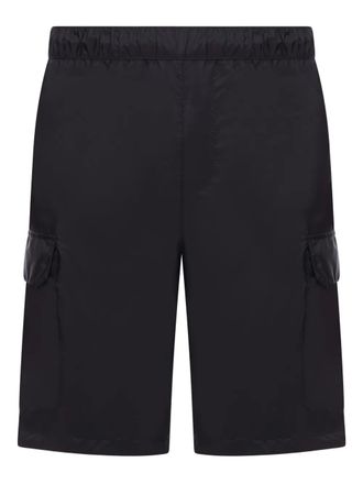 Prada elasticated waist side pocket swimwear - Nero