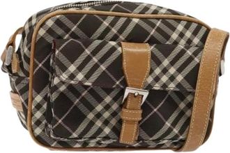 Burberry Pre-owned Canvas Schoudertas - Dames - Vintage Schoudertas - Veelkleurig - ONE Size - Vintage