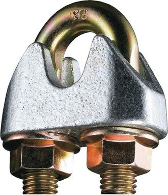 OEM Abrazadera Para Cable De Seguridad Din 1142-en 13411-5, Rosca M5, Tama&ntilde;o Nominal 5.0 Mm, Galv. (por 100)