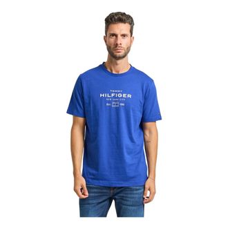 Tommy Hilfiger Uomo, Top, Blu, L, new