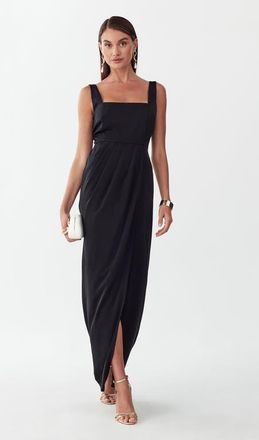 Willa Akron Maxi Dress in Black at Nordstrom, Size 10