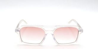 Maison Margiela 56mm Pilot Sunglasses in Pearl Sand at Nordstrom