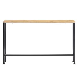 SoBuy Mesa De Entrada Recibidor Grande Mesa De Consola Negro 120 X 20 X 81 Cm Fsb19-l-e Sobuy Es