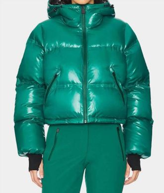 Aztech Mountain Minnie Nuke Ski Jacket In Grotto Teal