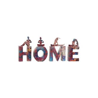 DKD Home Decor Dkd Home Decor - Estatua Decorativa En Resina (11,5 X 4,5 X 23 Cm) (4 Piezas)