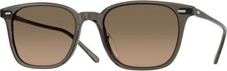 Oliver Peoples Laedin - unisex - Zonnebrillen - Grijs - 52 MM - Accessoires