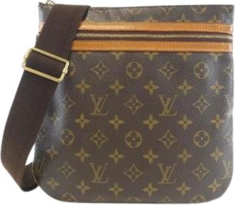 Louis Vuitton Pre-owned Cross Body Bags, female, Brown, Size: ONE SIZE Pre-owned Pochette Shoulder Bag
