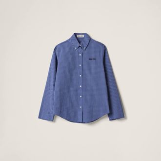 Miu Miu Checked shirt