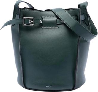 Celine Pre-owned Big Bag Bucket Bag - Pre-owned - Mujer - Verde - ONE SIZE