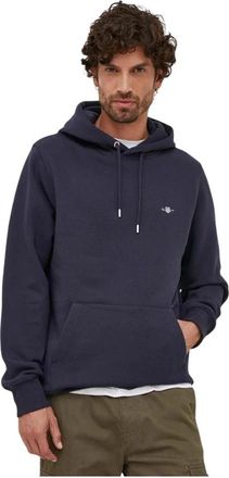 GANT Hoodies - Heren - Hoodies - Blauw - S - Hoodies & sweatvesten
