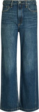 Rag & Bone Jeans Logan a gamba ampia - Blu