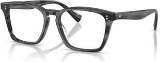 Oliver Peoples 52mm Rectangle optical glasses in Blue at Nordstrom