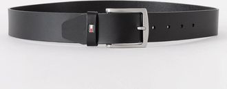 Tommy Hilfiger Mens Tommy Hilfiger Denton Mens Belt 4cm - Black - Size: W40