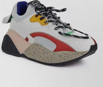 Stella McCartney vegan leather chunky low-top sneakers