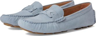 Rockport Blara Womens Flat Shoes Light Blue Nubuck : 7.5 M (B), Leather