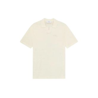 Les Deux Signature Knit Polo - Heren - Tops - Wit - Maat: M Katoen