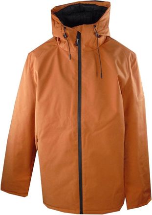 Aquascutum Mens Active Hydroid Rust Orange Parka Jacket - Size 2XL