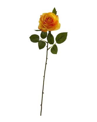 Nearly Natural Set Of 24 18In Rose Artificial Flower