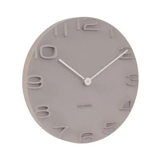 Karlsson Karlsson On The Edge Reloj De Pared Gris C&aacute;lido 42 Cm