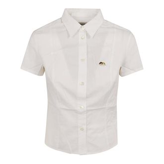 Fiorucci Shirts, female, White, Size: XS Shirt