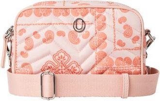 Urban Originals Viva Quilt Crossbody Bag in Bandana Peach at Nordstrom