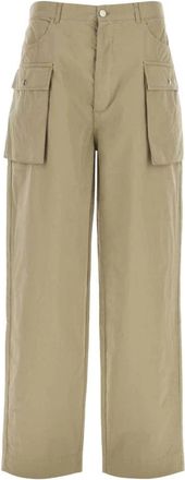 Gimaguas Giaco Cargo Pant - Dames - Wijde Broeken - Groen - S - Katoen - Broeken
