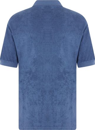 Isabel Marant Mens Short-Sleeved Polo Light Blue Cotton Shirts T-shirts And Polos