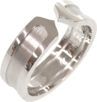 Cartier White Gold White Gold (18K) Band Ring (Pre-Owned)