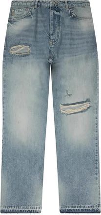 Represent Straight Jeans - Heren - Regular Fit Jeans - Blauw - W33 - Katoen - Jeans