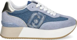 Liu Jo denim platform sneakers - Blue