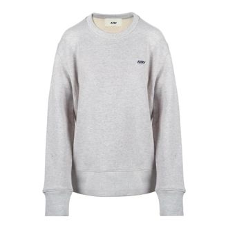 Autry Sweatshirts - Dames - Sweatshirts - Grijs - S - Katoen - Hoodies & sweatvesten
