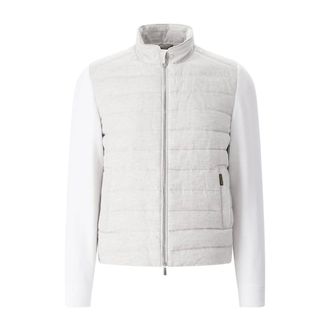 Moorer Winter Jackets, male, Gray, Size: 2XL Down Jackets