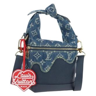 Louis Vuitton Pre-owned Vintage Mini Shoulder Bag - Dames - Pre-owned - Blauw - Maat: ONE Size