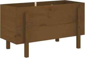 vidaXL Vidaxl - Garden Raised Bed Honey Brown 101x50x57 cm Solid Wood Pine