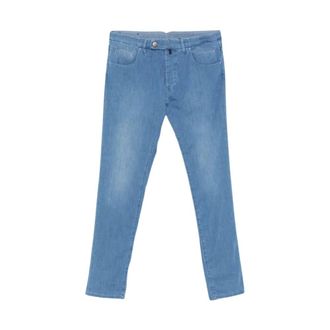 Incotex Straight Jeans, male, Blue, Size: W33 Straight Jeans