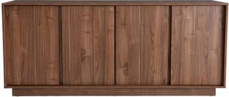 Miliboo Aparador Moderno Chapado Nogal L180 Cm Como