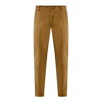 Bomboogie Chinos, male, Beige, Size: W36 Chino pants in Gabardine