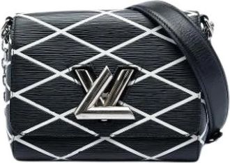 Louis Vuitton Pre-owned Malletage Twist - Dames - Vintage Schoudertas - Zwart - ONE Size - Vintage