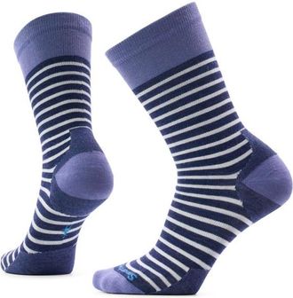 Smartwool Everyday Pin Stripe Crew Socks Multifunktionssocken f&uuml;r Damen | blau
