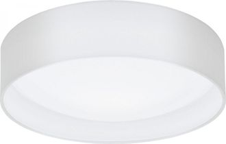 Eglo Plaf&oacute;n Pasteri Led Pantalla Lino Blanco &Oslash;32 Cm Eglo