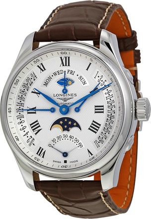 Longines Pre-owned Longines Master Collection GMT Automatic Moon Phase Day-Night Mens Watch L2.739.4.71.3