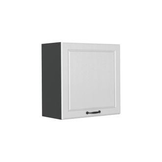Vicco Armario Colgante R-line, Blanco Casa De Campo/antracita, 60 Cm Con 1 Puerta, Vicco