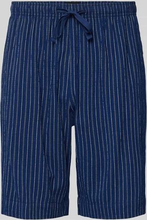 Schiesser Relaxed Fit Bermuda mit Viskose-Anteil in Marine, Gr&ouml;&szlig;e 48