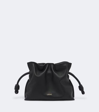 Loewe Flamenco Mini leather clutch